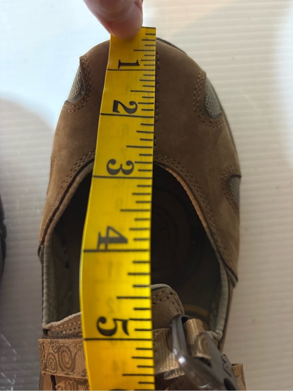 Merrell Brown Leather Mary Jane Sandals - Picture 9 of 9
